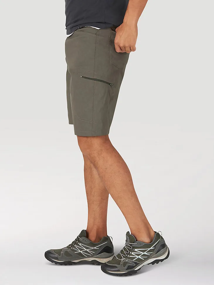 MEN'S WRANGLER AUTHENTICS® COMFORT WAIST CARGO SHORT IN SAGEBRUSH