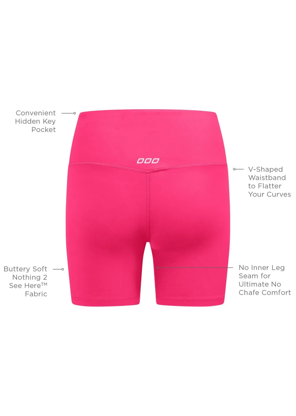 Lotus No Chafe 16cm Bike Short