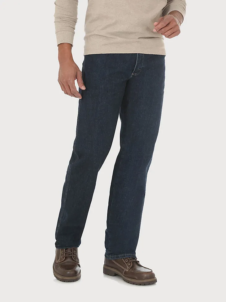 WRANGLER RUGGED WEAR® PERFORMANCE SERIES REGULAR FIT JEAN IN MID INDIGO