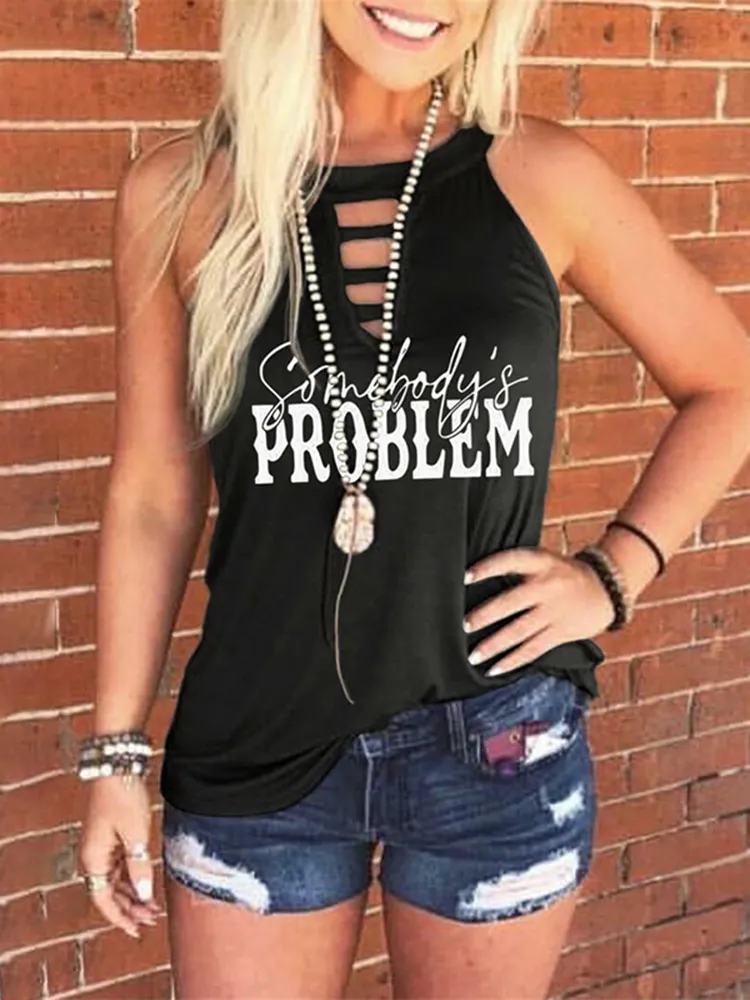 Wallen Somebody's Problem Tank Top