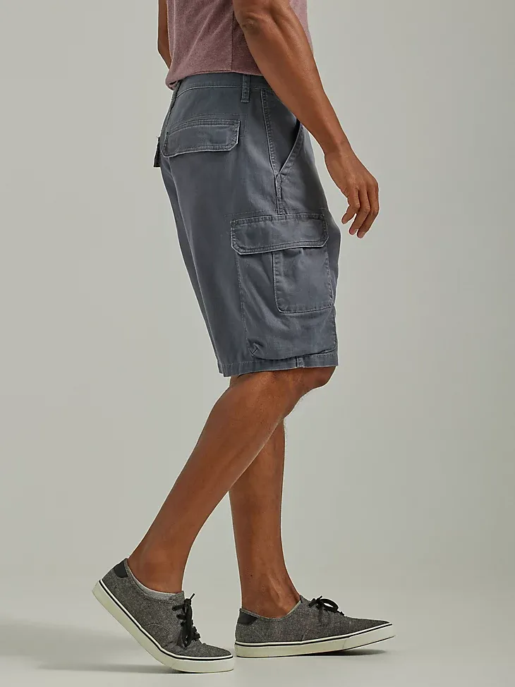 WRANGLER® MEN'S FIVE STAR PREMIUM STACKED CARGO SHORT IN TWILL