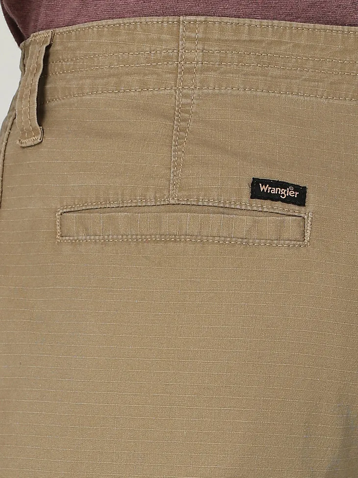 MEN'S FREE TO STRETCH RIPSTOP CARGO SHORT IN DEEP DEPTHS