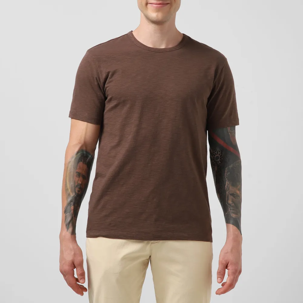 Straight Bottom Hem Tee