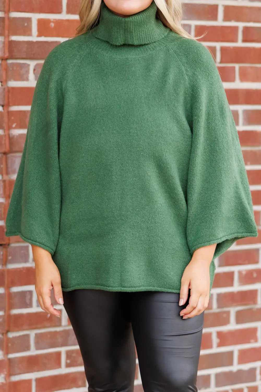 Sweet Girl Sweater, Hunter Green