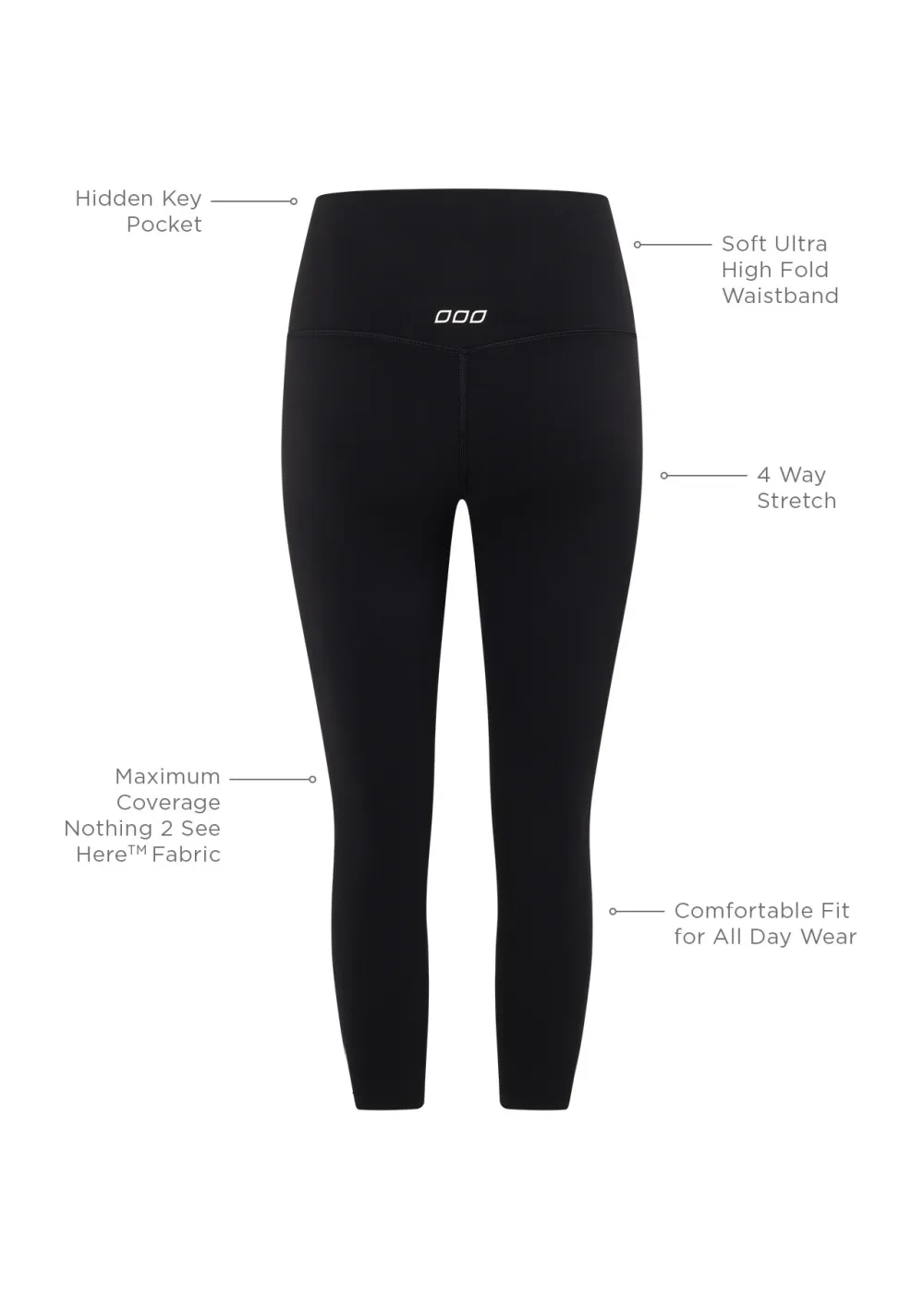 Hi-Fold Lotus 7/8 Leggings