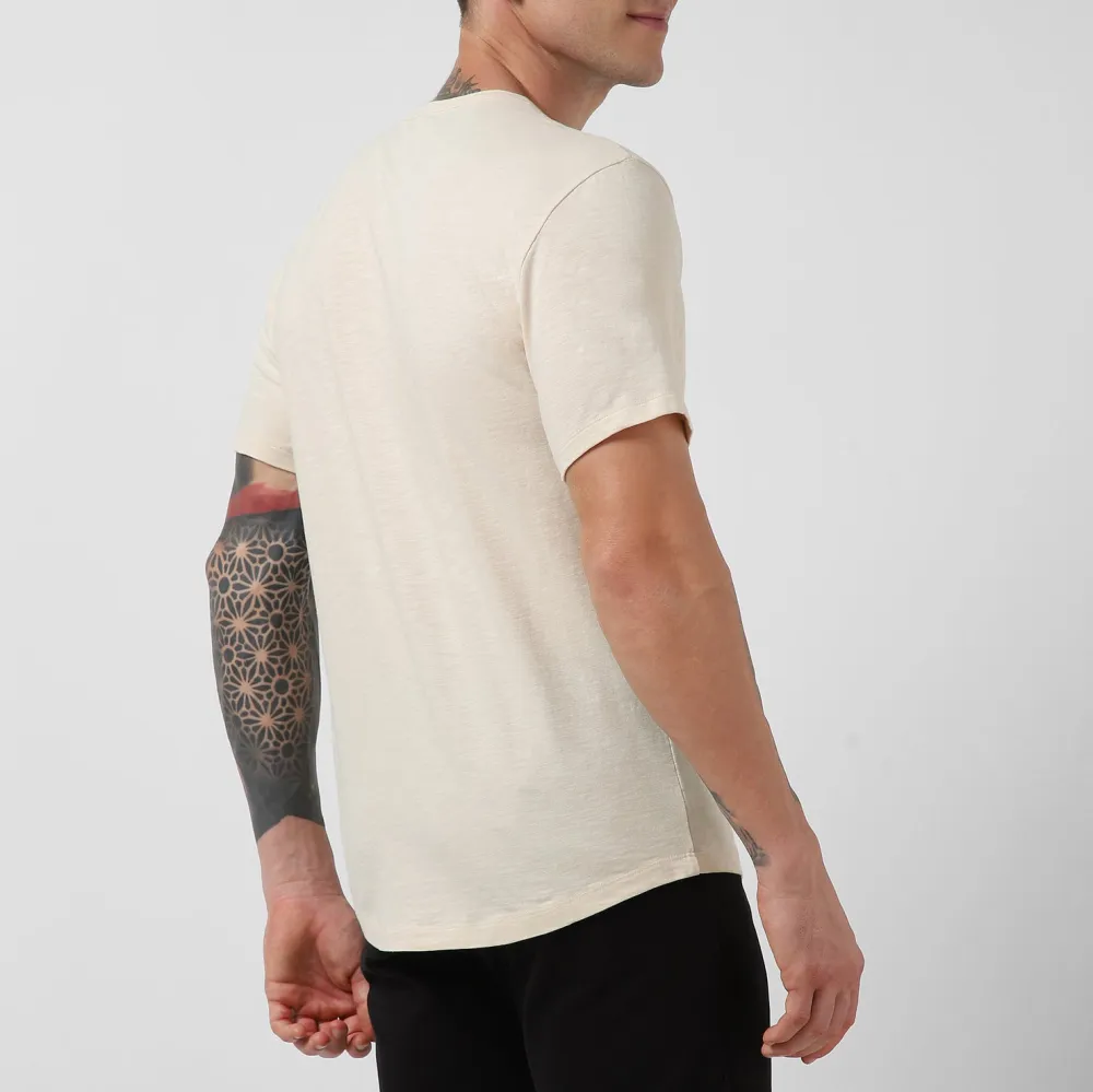 Vintage Slub Curved Tee