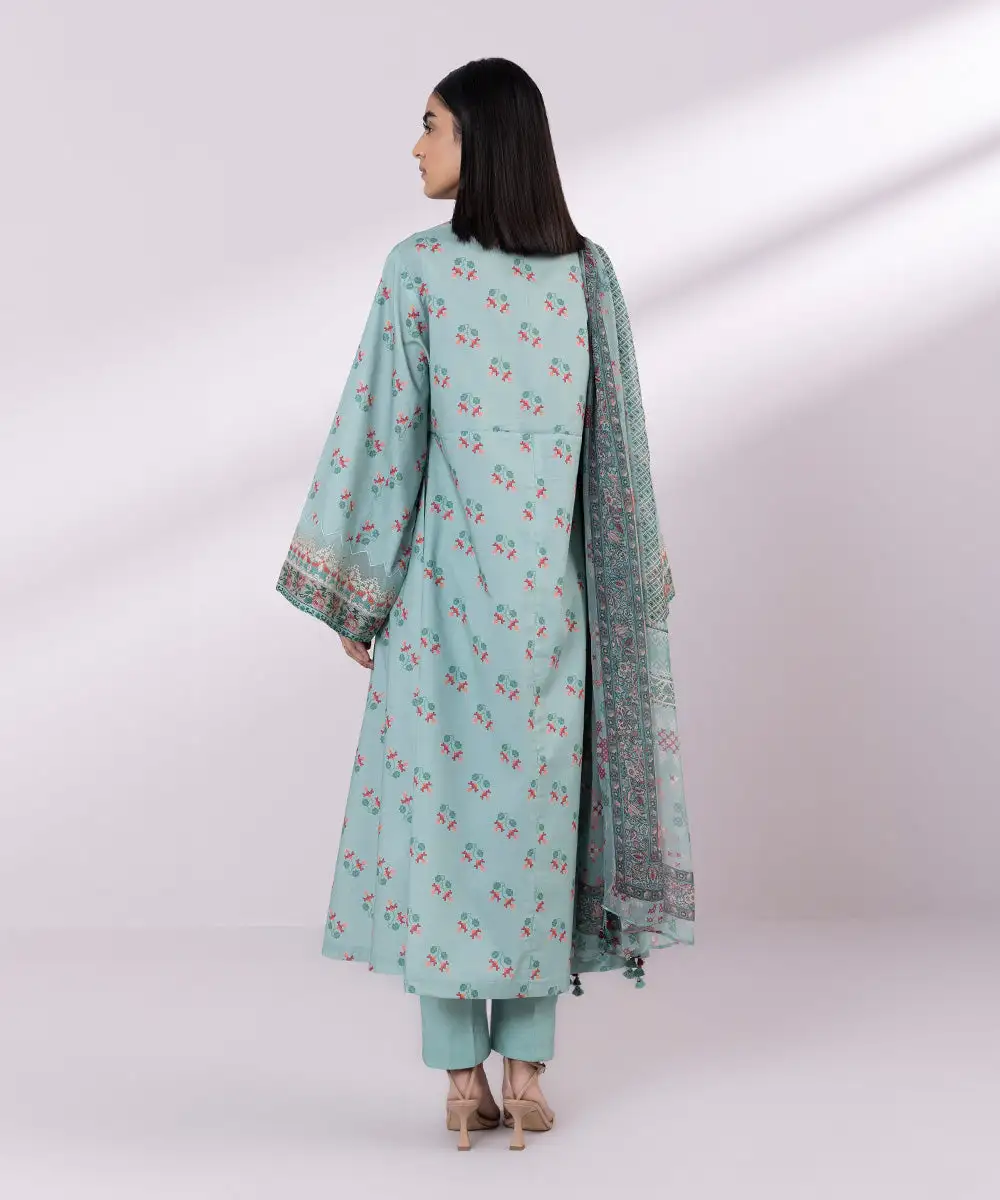 2 Piece - Embroidered Lawn Suit