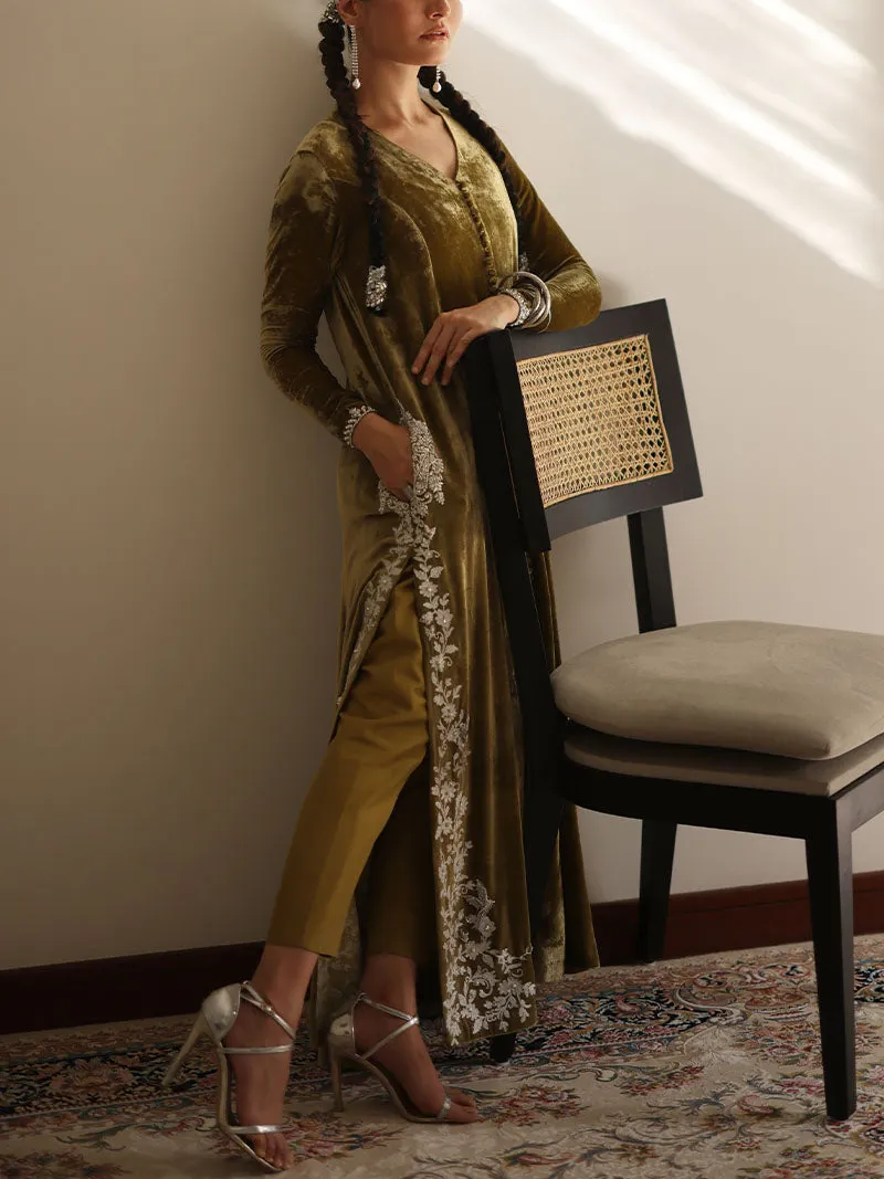 Vintage embroidered kaftan