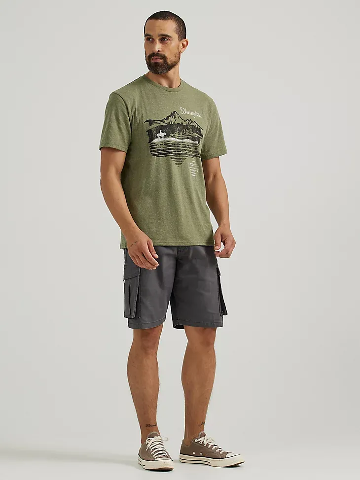 MEN'S OUTDOOR SCENIC T-SHIRT IN SAGE