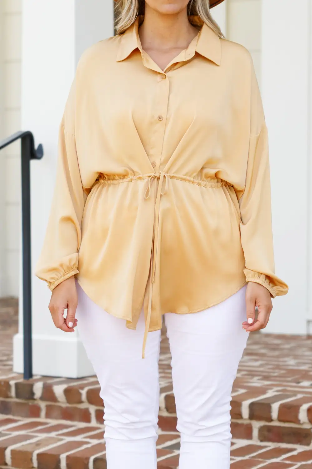 For The Weekend Blouse, Honey