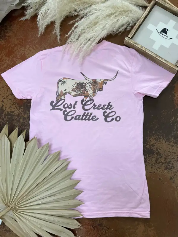 LCC Smokin’ Pocket Tee-Pink