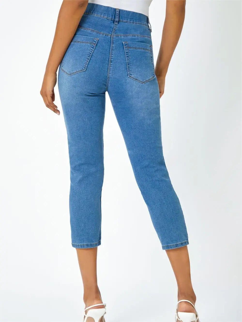 Fashion skinny cropped jeans