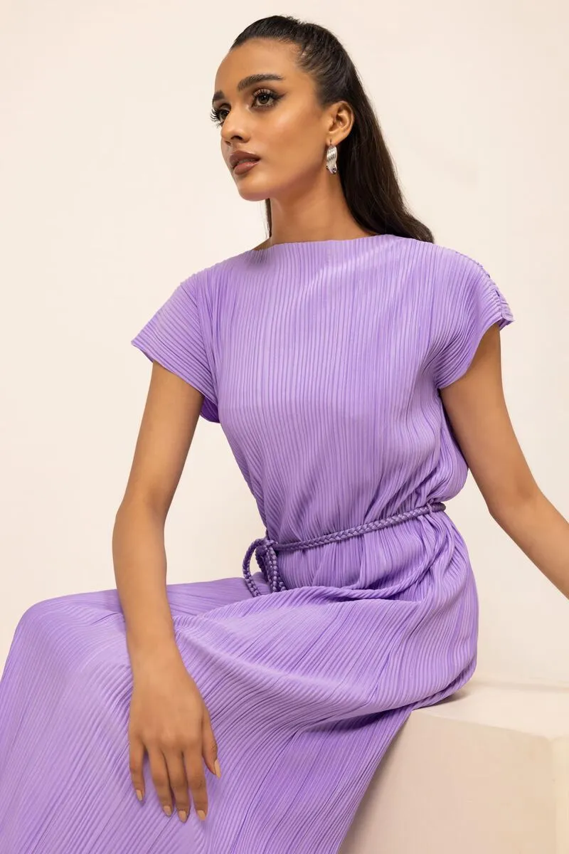 A Delicate Dress for all Seasons Color Purple