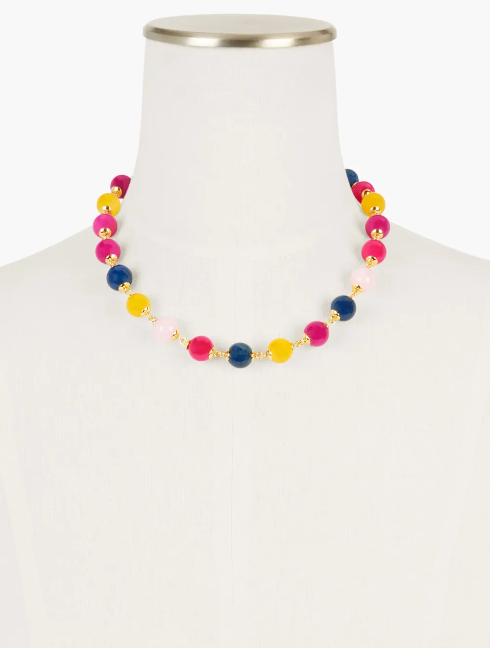 Semi Beads Necklace