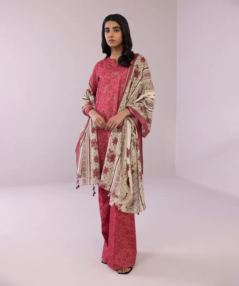 Printed Voile Dupatta