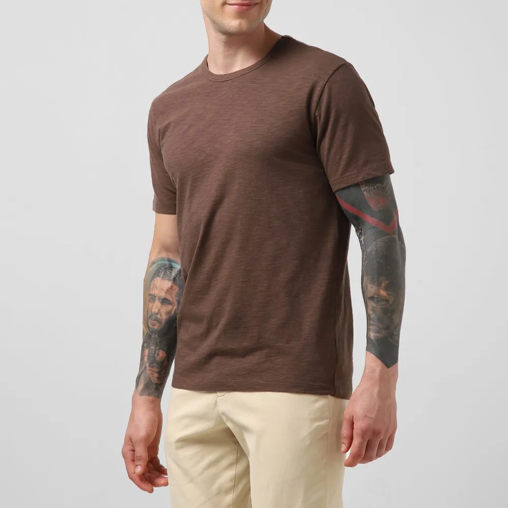 Straight Bottom Hem Tee