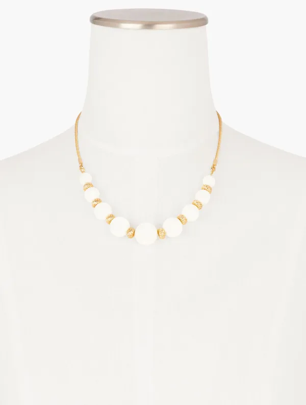 Uptown Pearl Statement Necklace