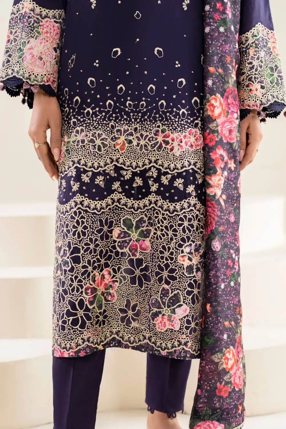 Embroidered Lawn