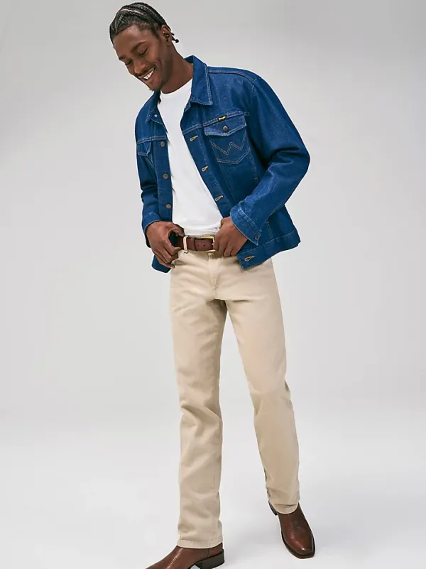 WRANGLER® COWBOY CUT® UNLINED DENIM JACKET IN PREWASHED DENIM