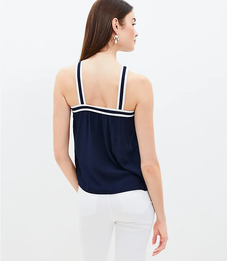 Crossover Halter Top