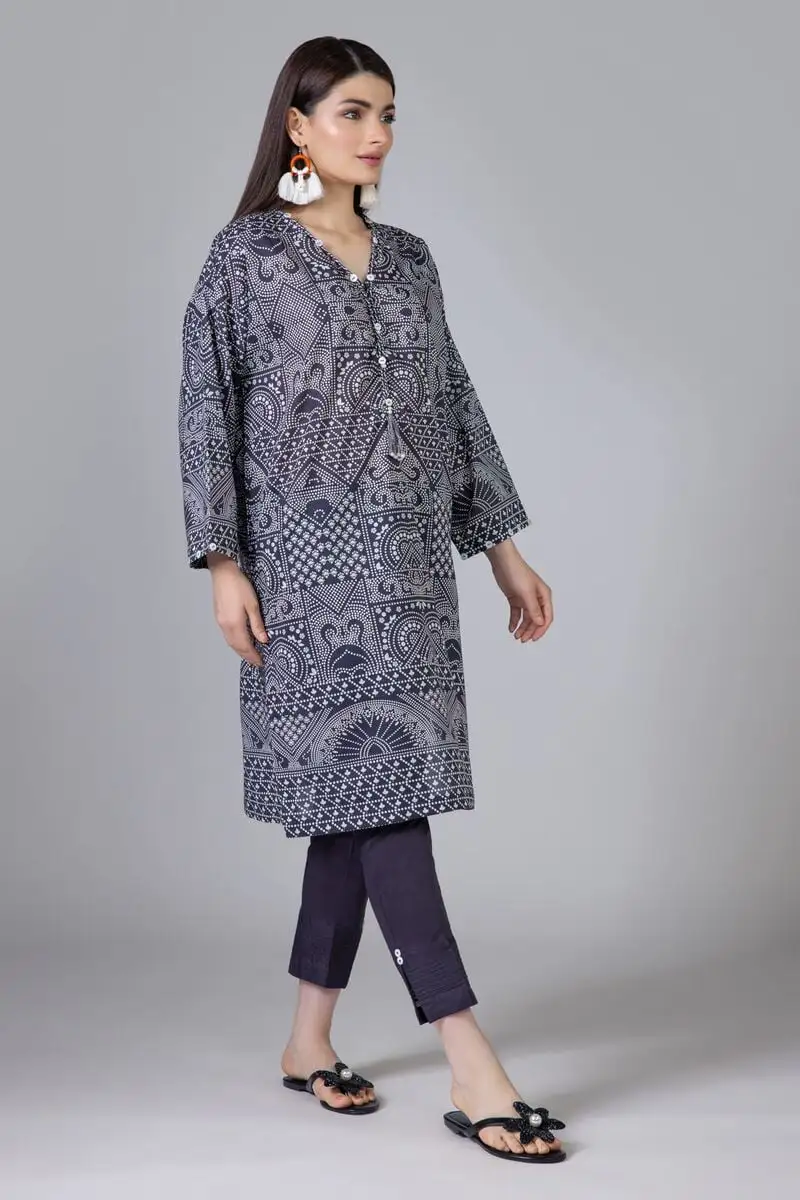 2 Piece | Kurta & Pants | Color dark gray