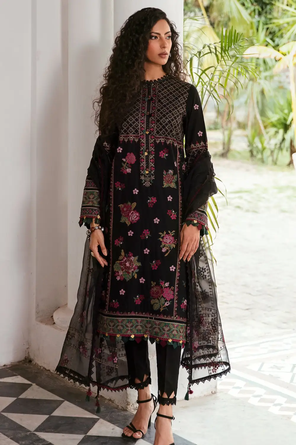 Florin Embroidered Lawn