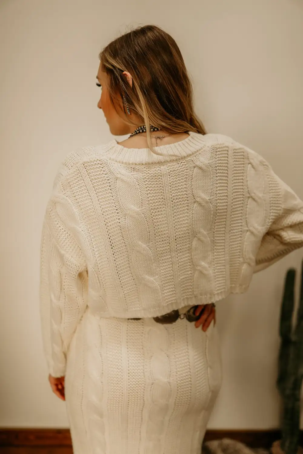 The Mabel Cable Knit Sweater