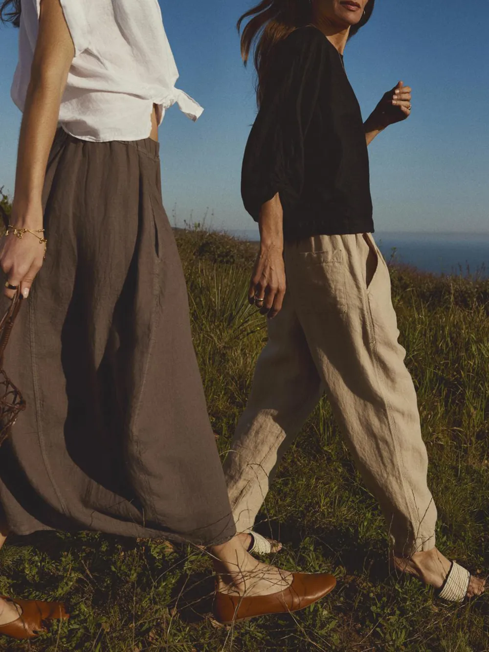 Jessie Heavy Linen Pant