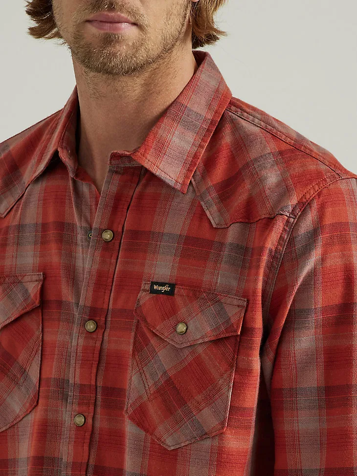 MEN'S BROKEN TWILL PLAID SHIRT IN LAUREL WREATH