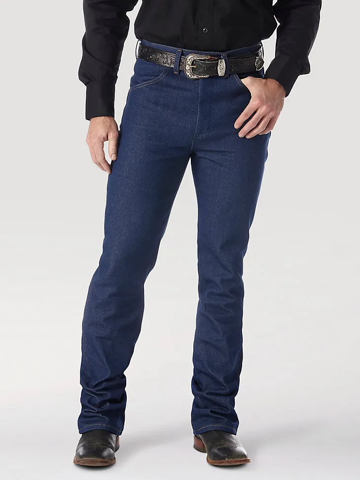 WRANGLER® COWBOY CUT® BOOTCUT JEAN RIGID - SLIM FIT JEAN IN NAVY