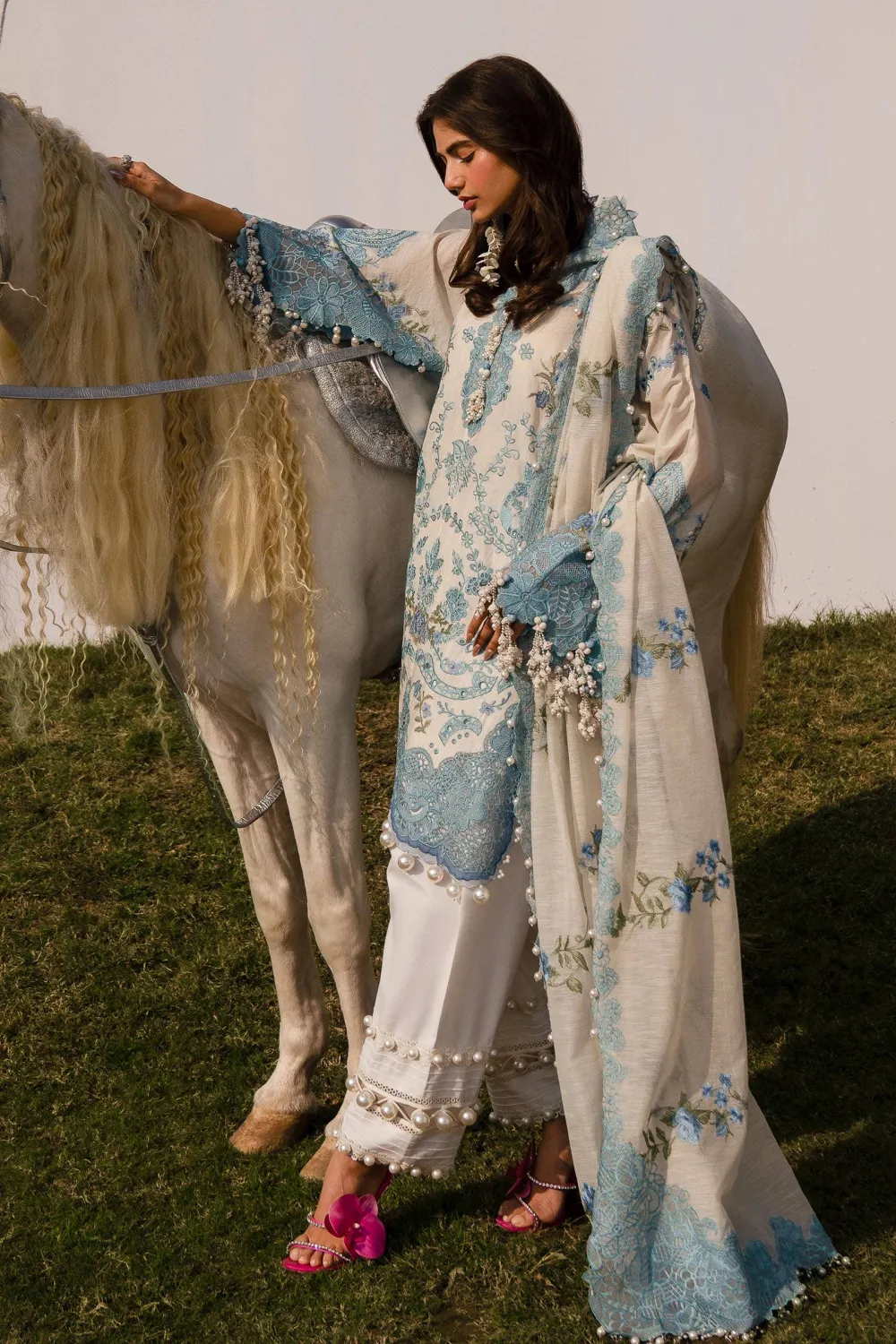 Luxury Embroidered Lawn Suits