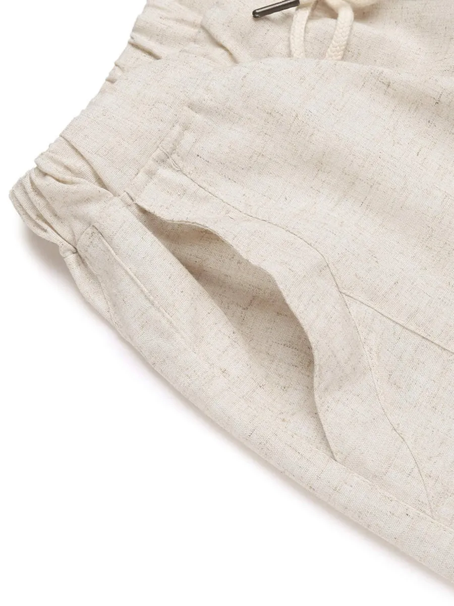 Linen Beach Pants - High Quality Fabric