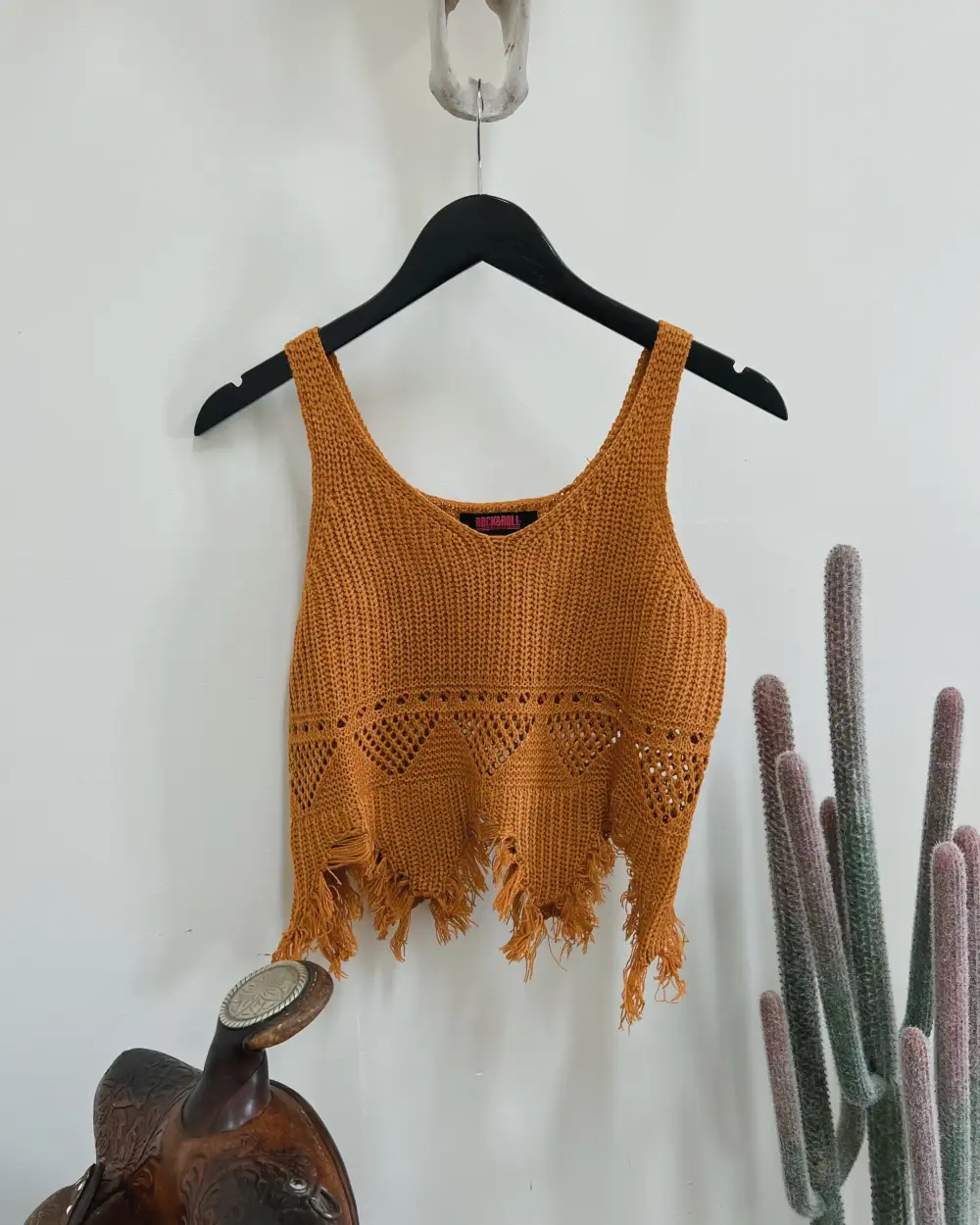 Camel Knit Tank