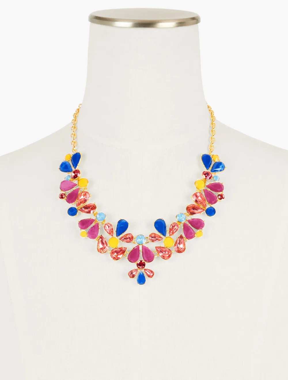 Geo Floral Necklace