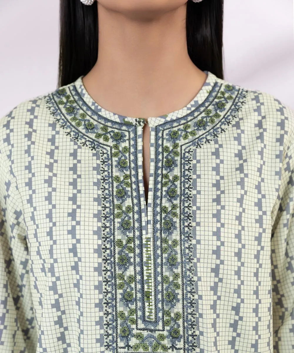 Embroidered Lawn Shirt