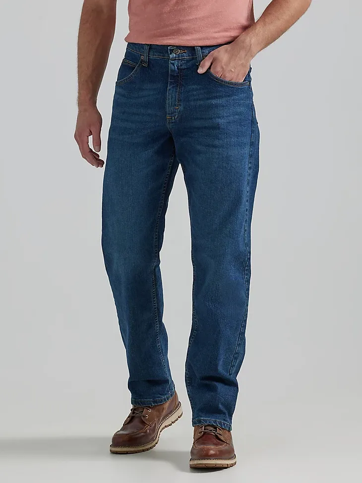 MEN'S WRANGLER AUTHENTICS® RELAXED FIT FLEX JEAN IN SLATE