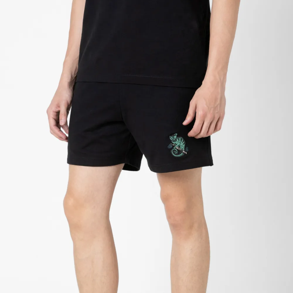 Embroidered Lounge Short