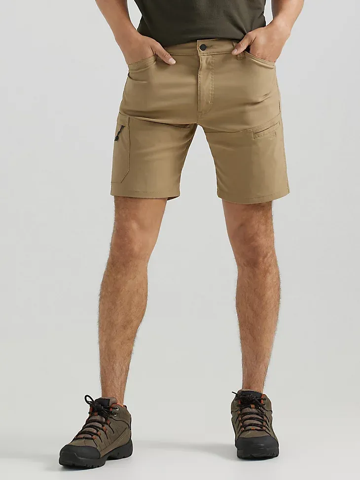 ATG BY WRANGLER™ MEN'S PERFORMANCE UTILITY SHORT IN JET BLACK