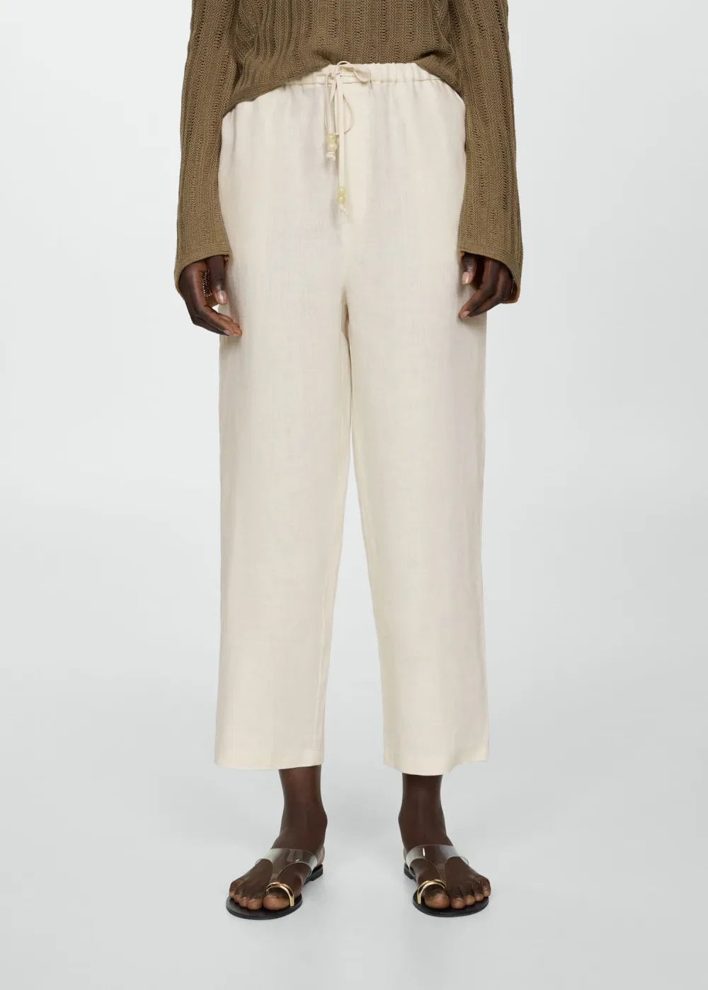 100% linen pants