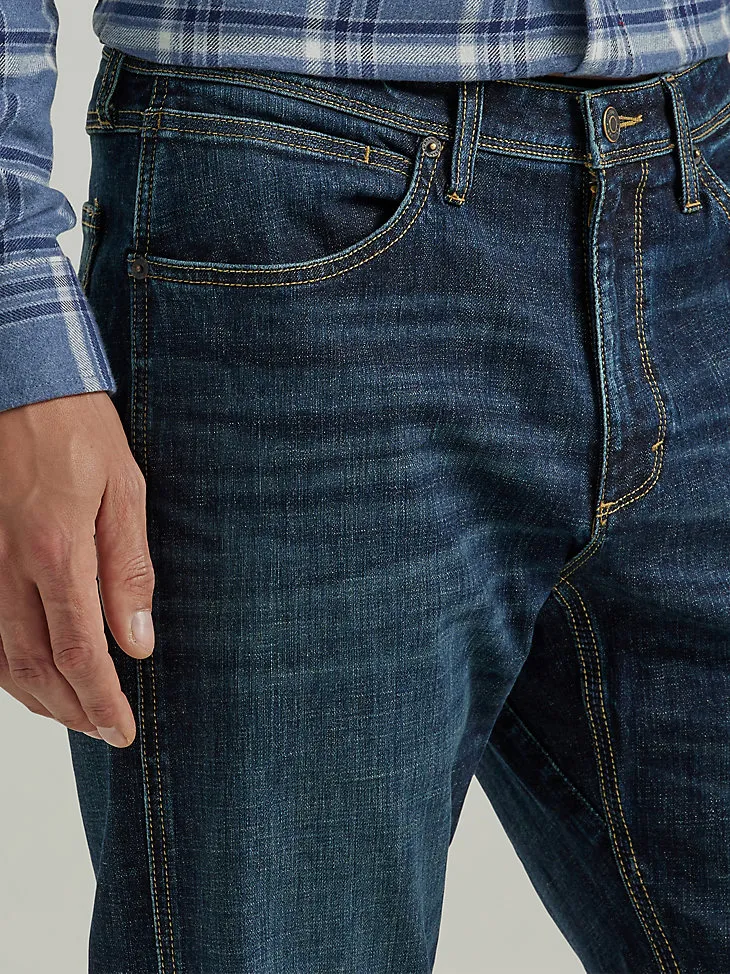 MEN'S COMFORT THAT WON'T QUIT  BOOTCUT JEAN IN DEEP DENIM