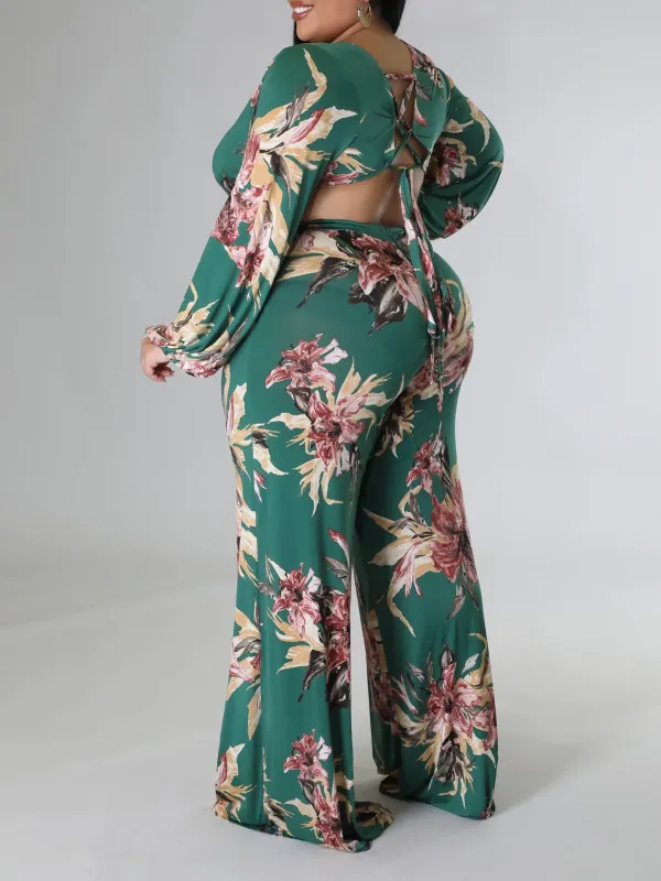 Plus-Size Fashion Women'S One-Piece Pants