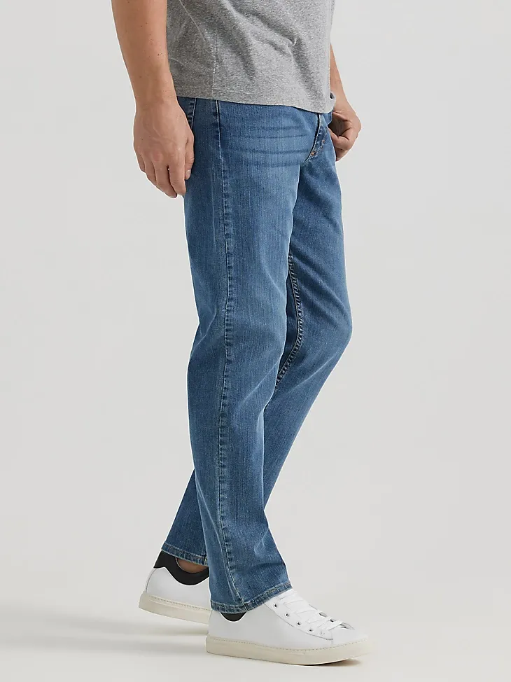 WRANGLER® FIVE STAR PREMIUM DENIM FLEX FOR COMFORT RELAXED FIT JEAN IN STONE