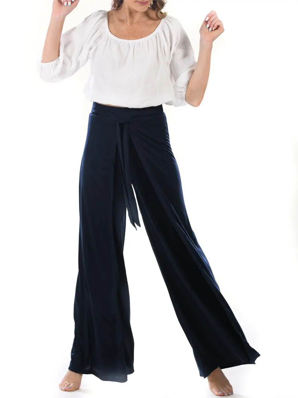 Flores Pants / Navy