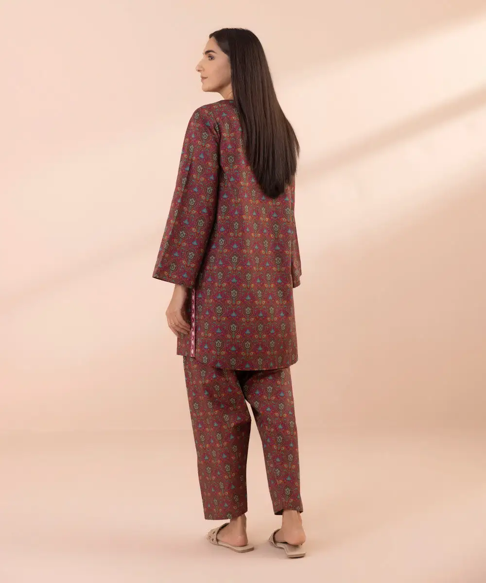 2 Piece - Printed Lawn Suit