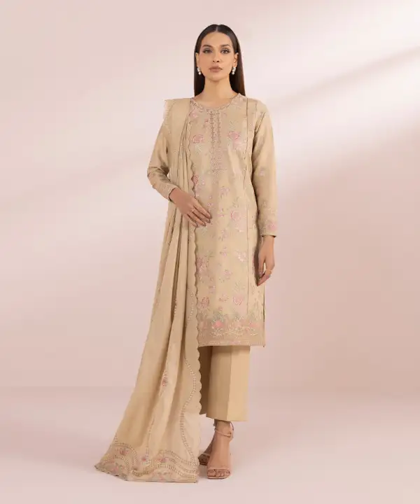 3 Piece - Embroidered Lawn Suit