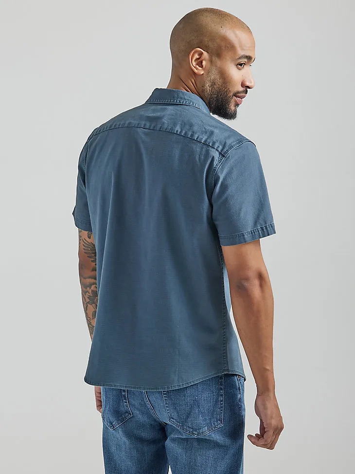 MEN'S STRETCH RIPSTOP BUTTON DOWN SHIRT IN TWILL