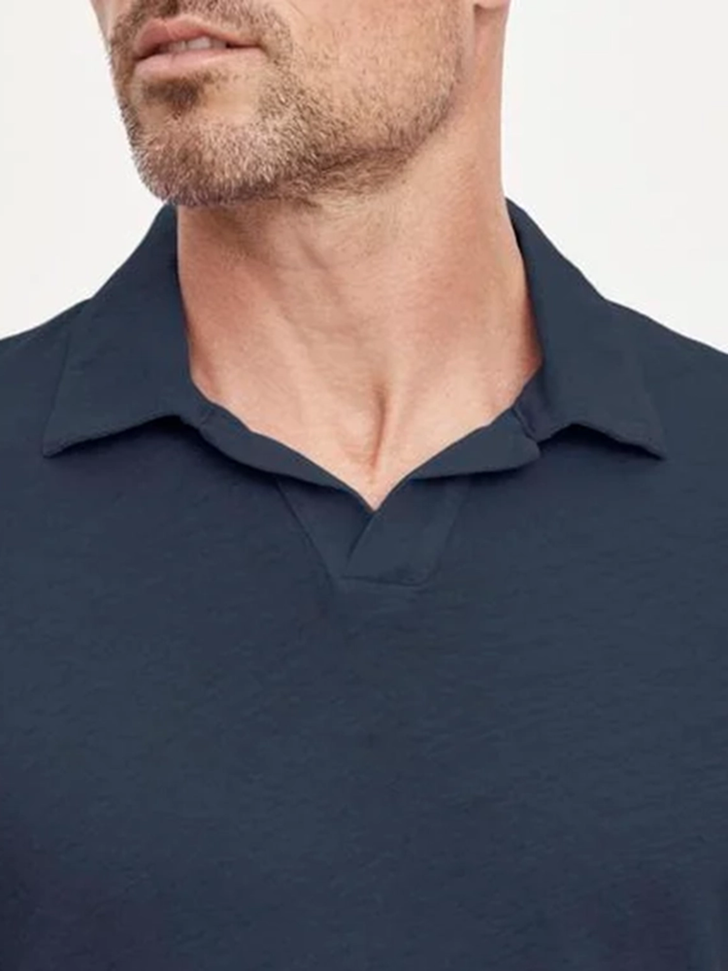 V Neck Polo Shirt For Men