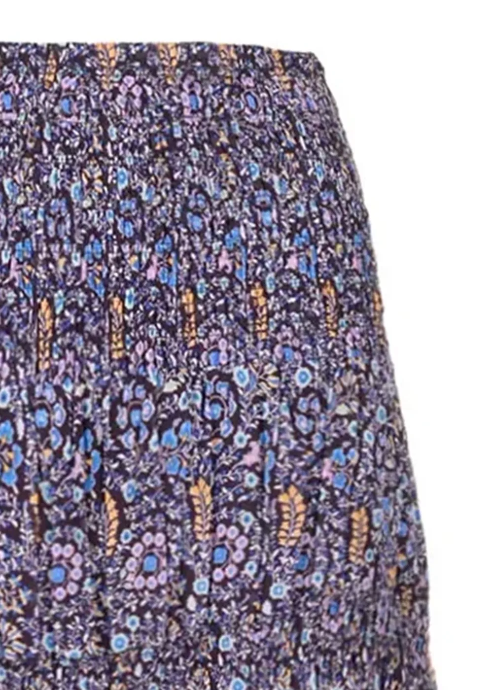 Abstract Print V Neck Nunca Skirt