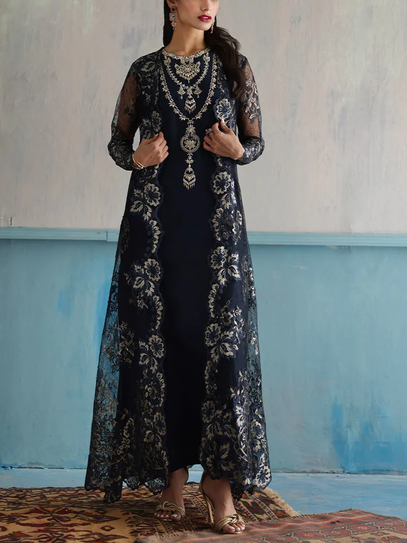 Elegant embroidered kaftan