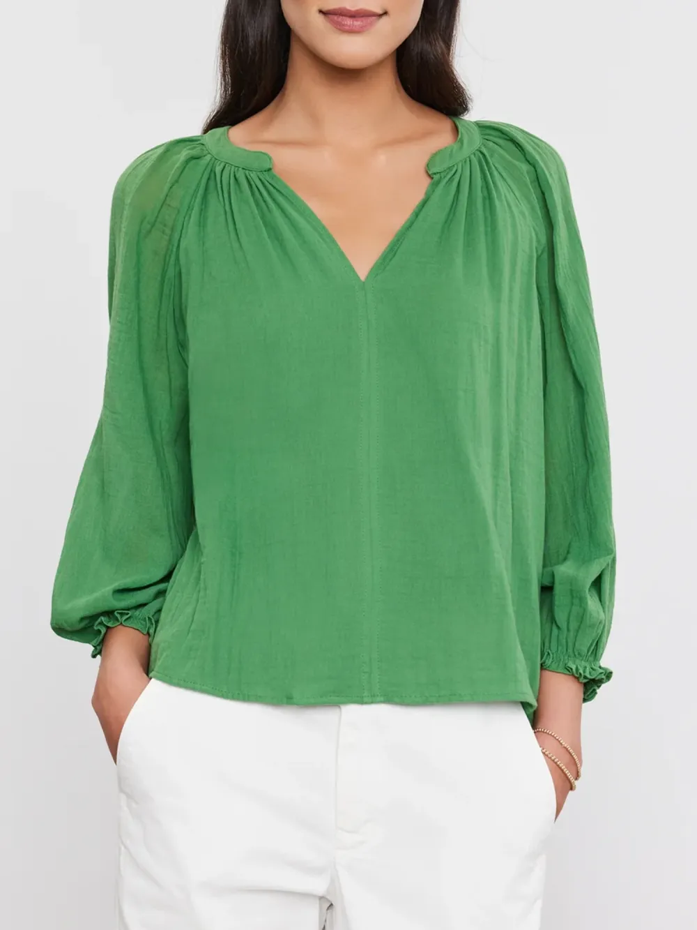 Denice Cotton Gauze Top